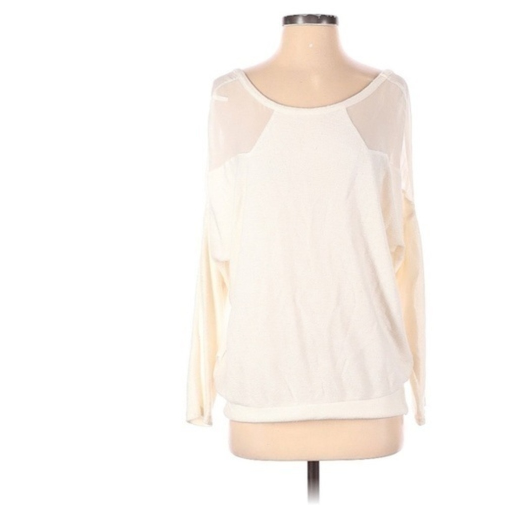 Ivory sheer detail BCBG Generation top